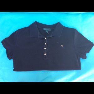 Button up polo shirt